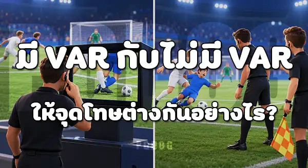 เกมที่มี VAR กับ ไม่มี VAR