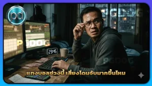 แทงบอลช่วงนี้ เสี่ยงโดนจับมากขึ้นไหม