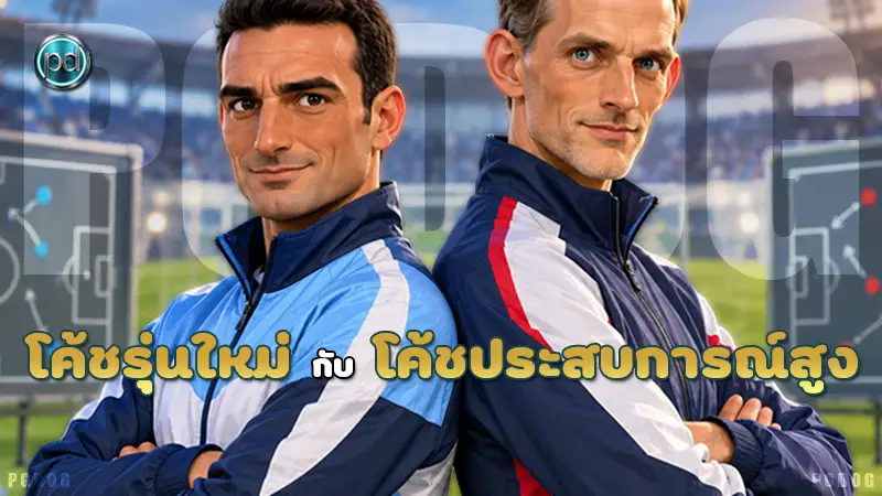 โค้ชรุ่นใหม่ กับ โค้ชประสบการณ์สูง